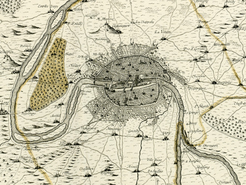Description du territoire et de la banlieue de Paris, Jean Boisseau