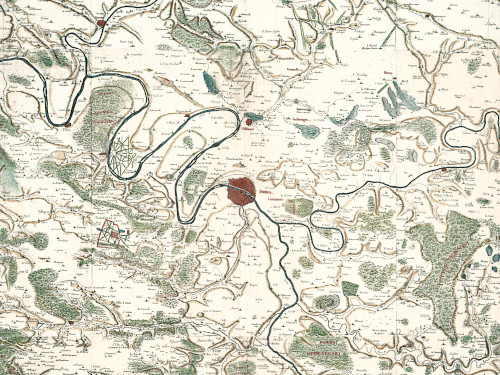 Carte particulière des environs de Paris, Académie des sciences