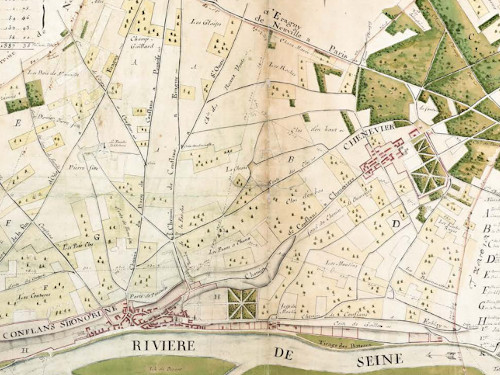 Plan d'intendance de la Généralité de Paris