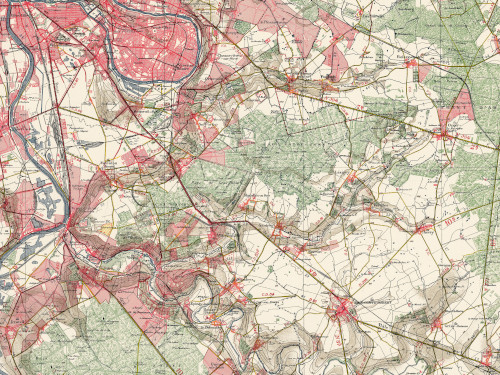 Touring Club de France, cartes vélocipédiques et cartes des environs de Paris