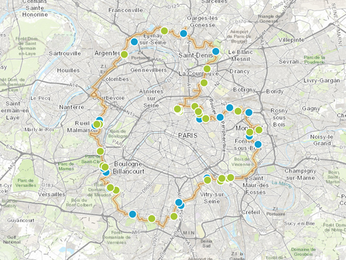 Cartographies interactives - Cartoviz - Institut Paris Région