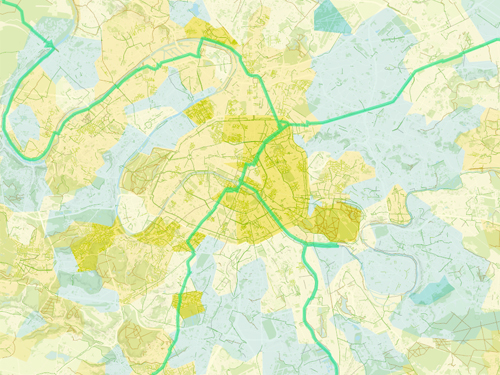 Les aménagements cyclables