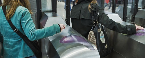 Profil horaire mensuel de la fréquentation des transports en commun
