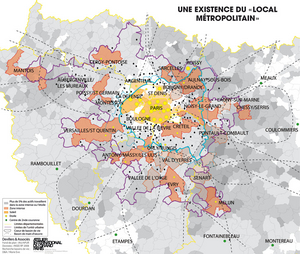 carte : une existence du « local métropolitain »