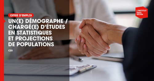 Un(e) démographe / chargé(e) d'études en statistiques et projections de populations Un(e) démographe / chargé(e) d'études en statistiques et projections de populations