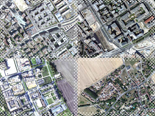 Quatre illustrations de la diversité du développement urbain francilien