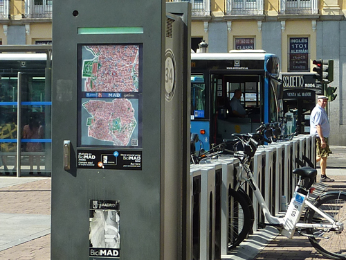 Veille sur les transports à Madrid