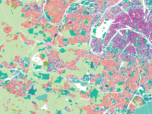 Tissus urbains franciliens (TUF)