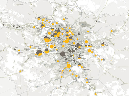 Les stations Véligo d'Île-de-France