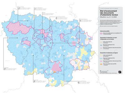 État d'avancement des documents d'urbanisme locaux