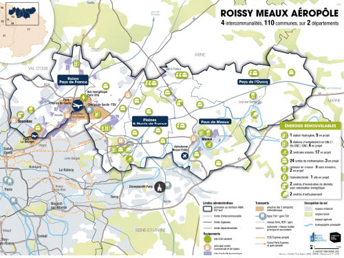 Chiffres-clés Roissy Meaux Aéropôle 2023