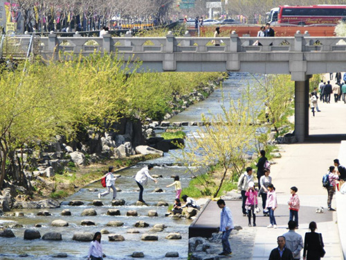 Séoul : Cheonggyecheon Expressway